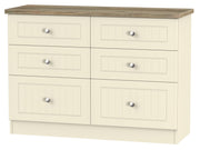 Vienna 6 Drawer Midi Chest Of Drawers