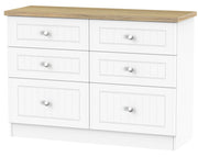 Vienna 6 Drawer Midi Chest Of Drawers