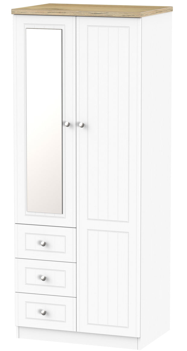 Vienna 2 Door 3 Drawer Combi Wardrobe