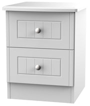 Warwick 2 Drawer Bedside Cabinet