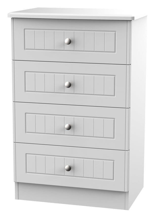 Warwick 4 Drawer Midi Chest Of Drawers