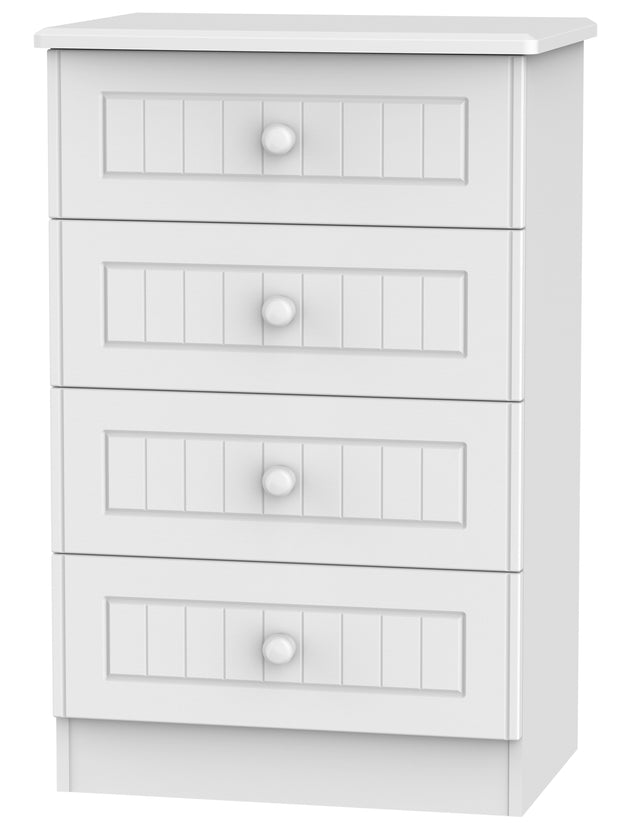 Warwick 4 Drawer Midi Chest Of Drawers