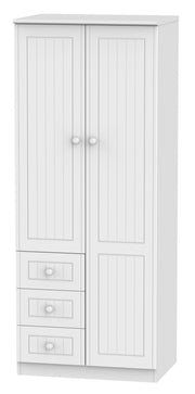 Warwick 2 Door 3 Drawer Wardrobe