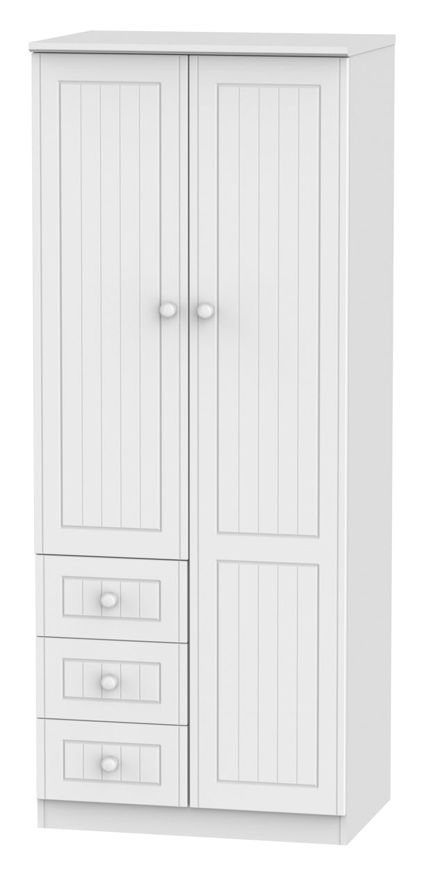 Warwick 2 Door 3 Drawer Wardrobe