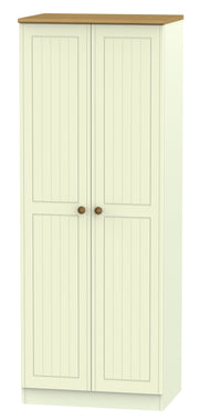 Warwick 2 Door Tall Plain Wardrobe