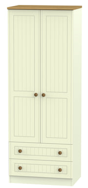 Warwick 2 Door 2 Drawer Tall Wardrobe