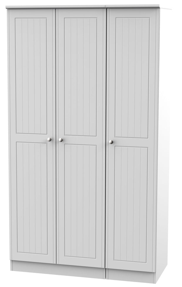 Warwick 3 Door Plain Wardrobe