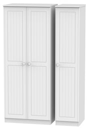 Warwick 3 Door Plain Wardrobe