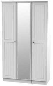 Warwick 3 Door Mirror Wardrobe