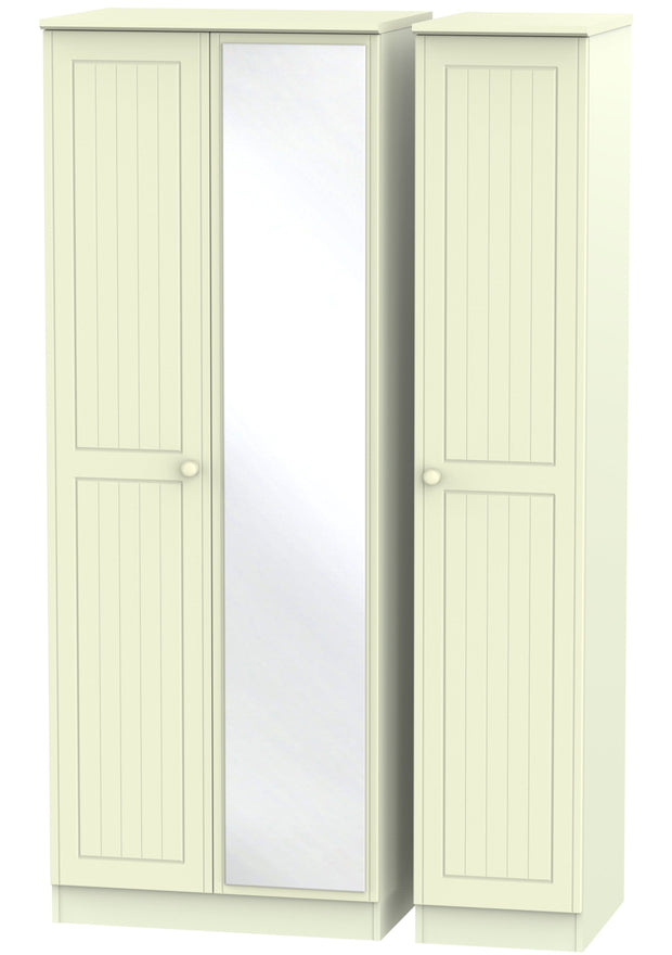 Warwick 3 Door Tall Mirror Wardrobe