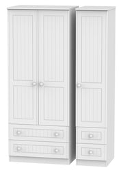 Warwick 3 Door 4 Drawer Wardrobe