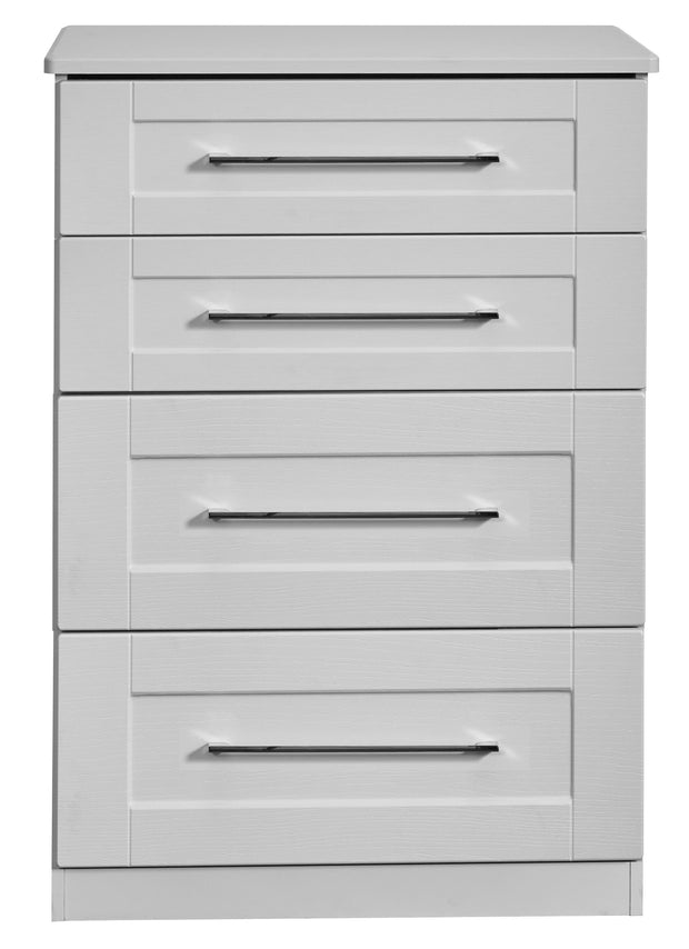 York 4 Drawer Deep Chest Of Drawers