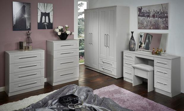 York 4 Drawer Deep Chest Of Drawers