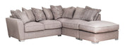 Atlantis 2 by 1 Seater Sofa Bed Corner Group with Footstool