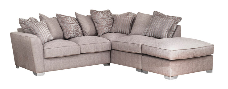 Atlantis 2 by 1 Seater Sofa Bed Corner Group with Footstool