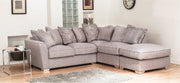 Atlantis 2 by 1 Seater Sofa Bed Corner Group with Footstool