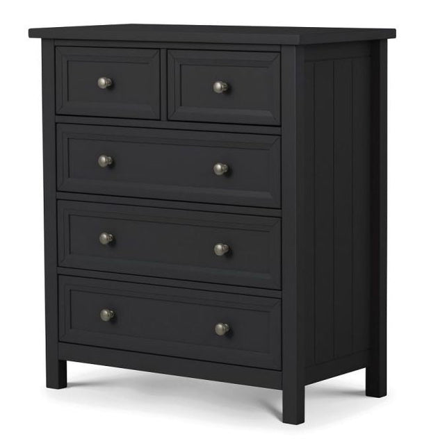 Maine 3+2 Drawer Chest - Anthracite